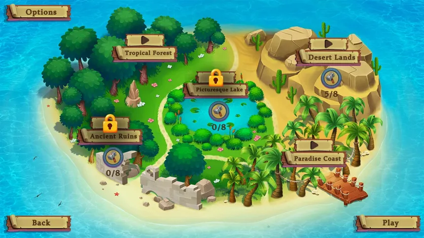 Скриншот 7 к игре Adventure mosaics. Lost Expedition