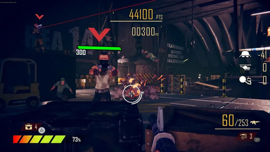 Скриншот 1 к игре Operation Wolf Returns: First Mission VR