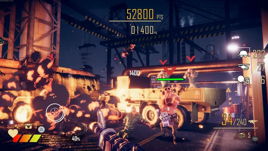 Скриншот 2 к игре Operation Wolf Returns: First Mission VR