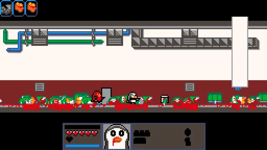 Скриншот 2 к игре Penguin with a Pumpgun