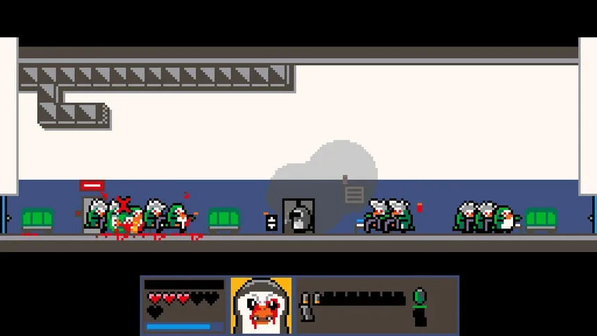 Скриншот 3 к игре Penguin with a Pumpgun