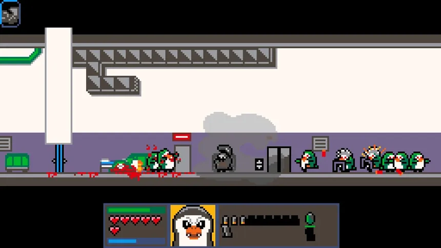 Скриншот 4 к игре Penguin with a Pumpgun