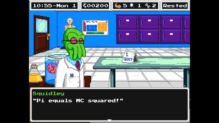 Скриншот 1 к игре Sergeant Squidley: Space Cop!