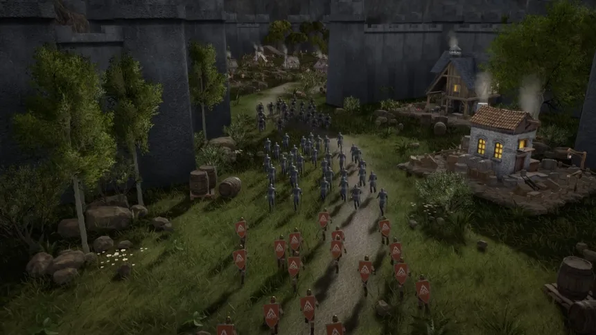 Скриншот 6 к игре Four Hundred Catapults