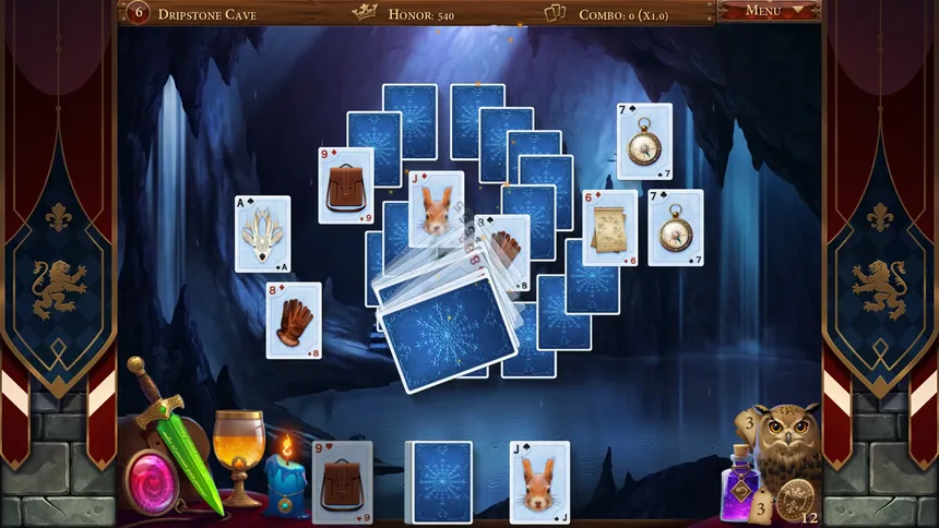 Скриншот 1 к игре Medieval Tales Solitaire