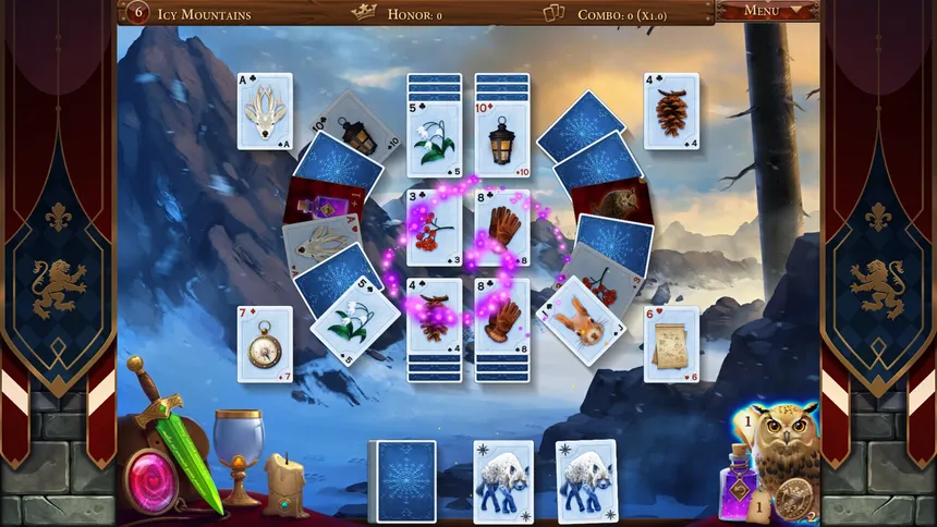 Скриншот 3 к игре Medieval Tales Solitaire