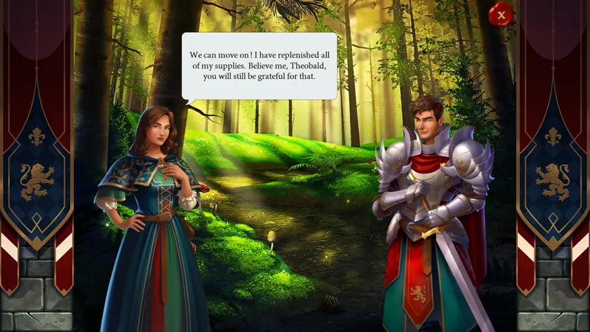 Скриншот 4 к игре Medieval Tales Solitaire