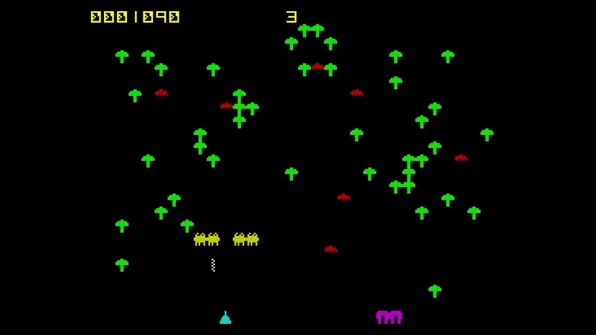Скриншот 1 к игре Caterpilla (Spectrum/VIC-20)