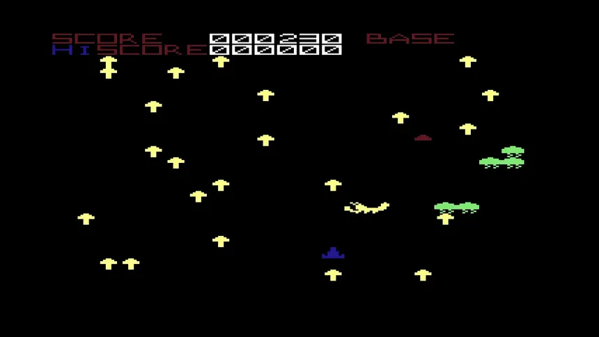 Скриншот 2 к игре Caterpilla (Spectrum/VIC-20)