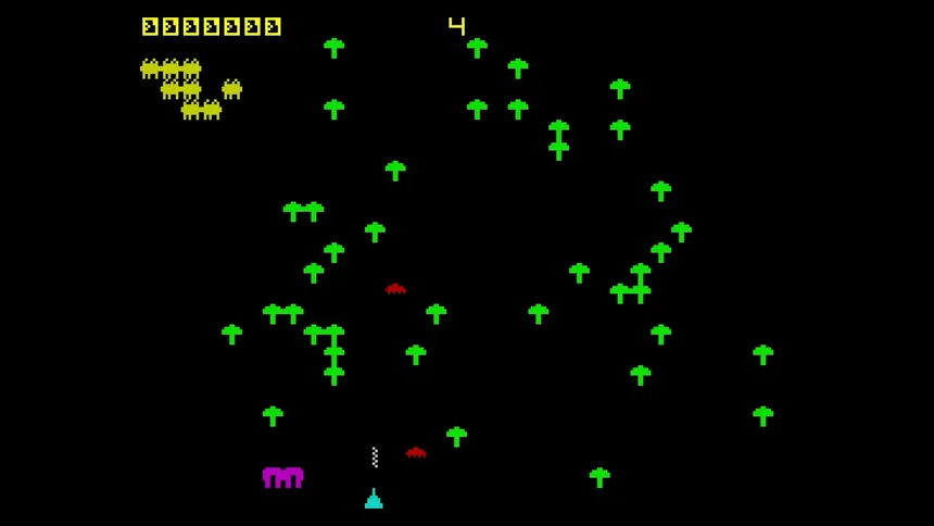 Скриншот 3 к игре Caterpilla (Spectrum/VIC-20)