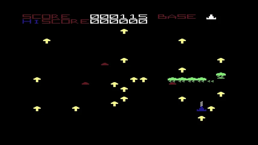 Скриншот 4 к игре Caterpilla (Spectrum/VIC-20)