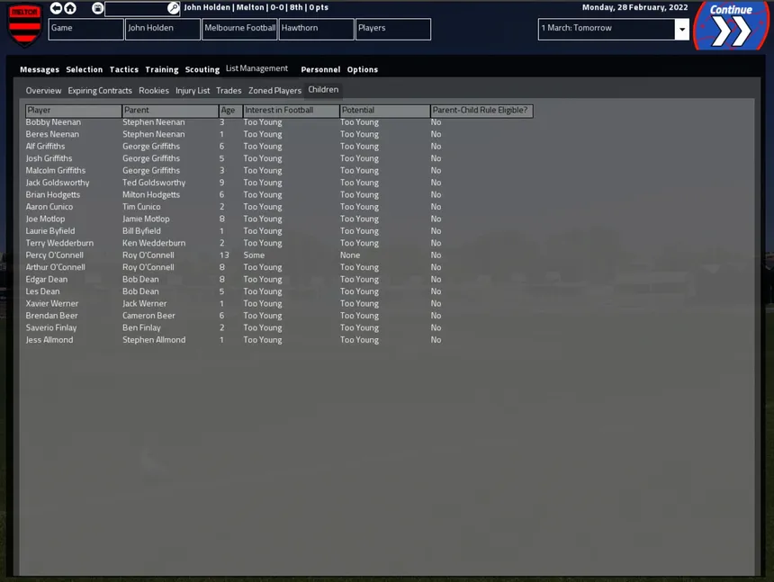 Скриншот 6 к игре Australian Football Coach 2023-24