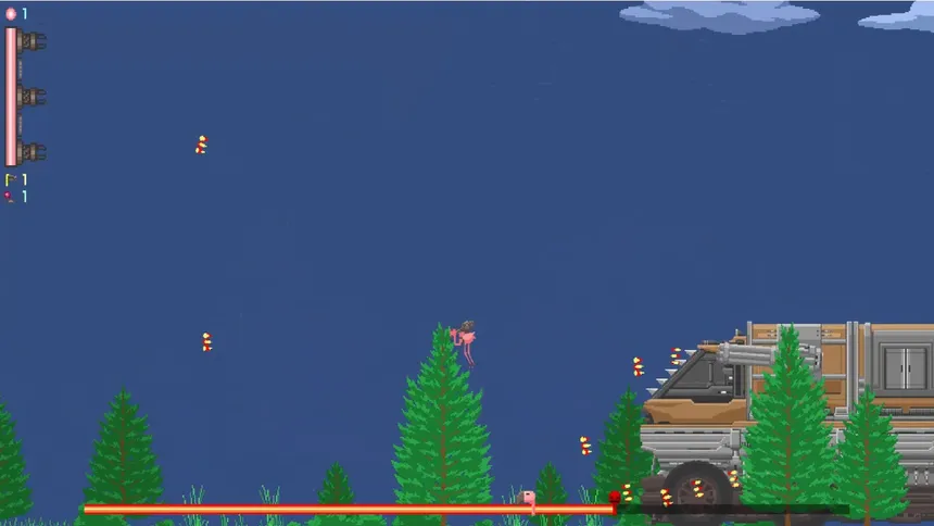 Скриншот 1 к игре Flamingo Go With Gun