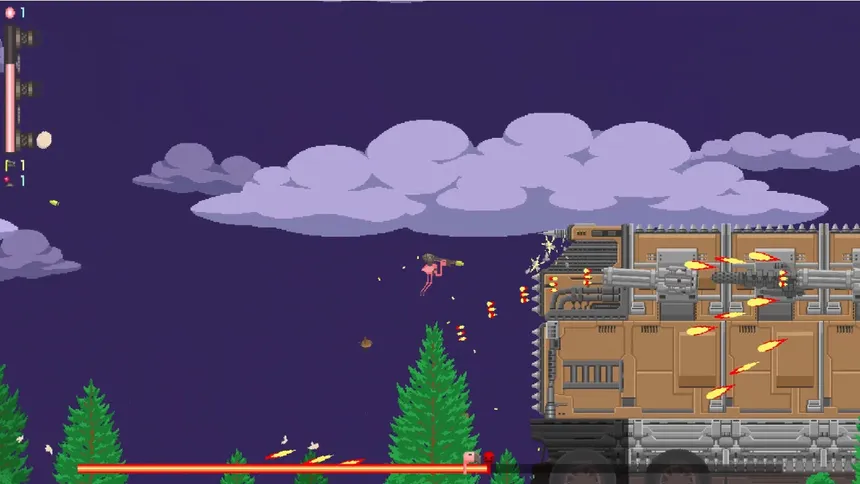 Скриншот 3 к игре Flamingo Go With Gun