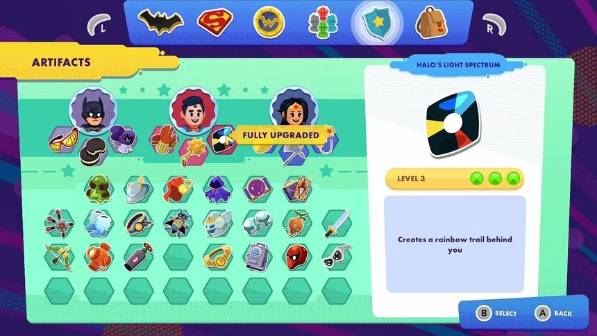 Скриншот 2 к игре DC's Justice League: Cosmic Chaos