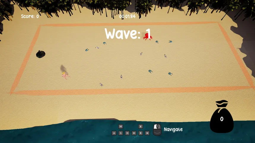 Скриншот 1 к игре Shore Sweepers