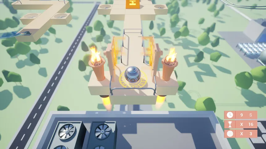 Скриншот 2 к игре 简单滚动