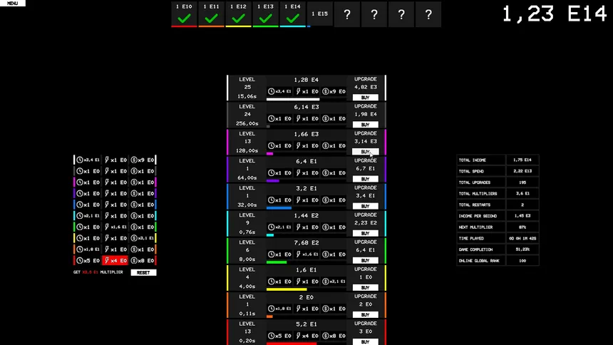 Скриншот 6 к игре Idle Game x100