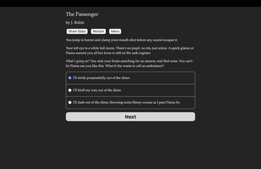 Скриншот 4 к игре The Passenger