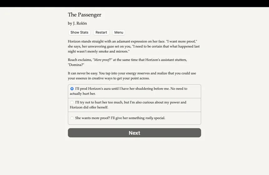 Скриншот 5 к игре The Passenger