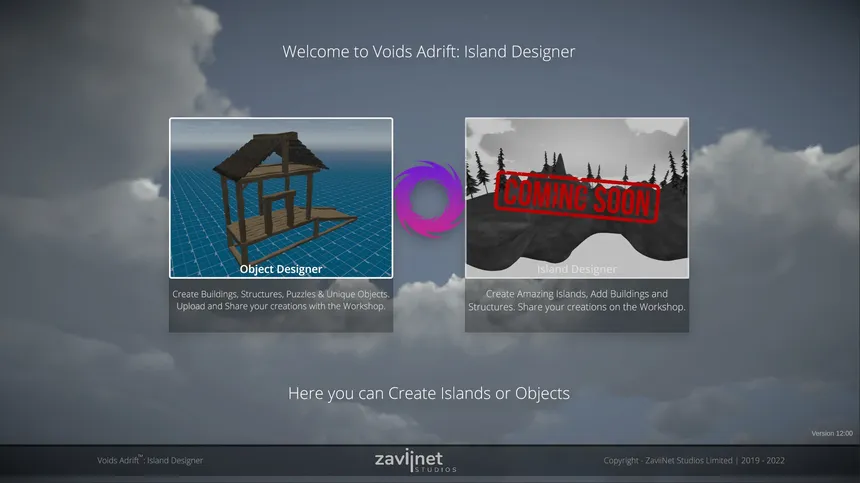 Скриншот 1 к игре Voids Adrift Island Designer