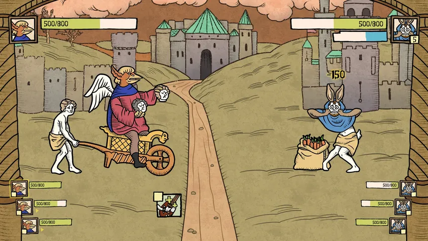 Скриншот 2 к игре Chuck the Metalhead in Medieval Hell
