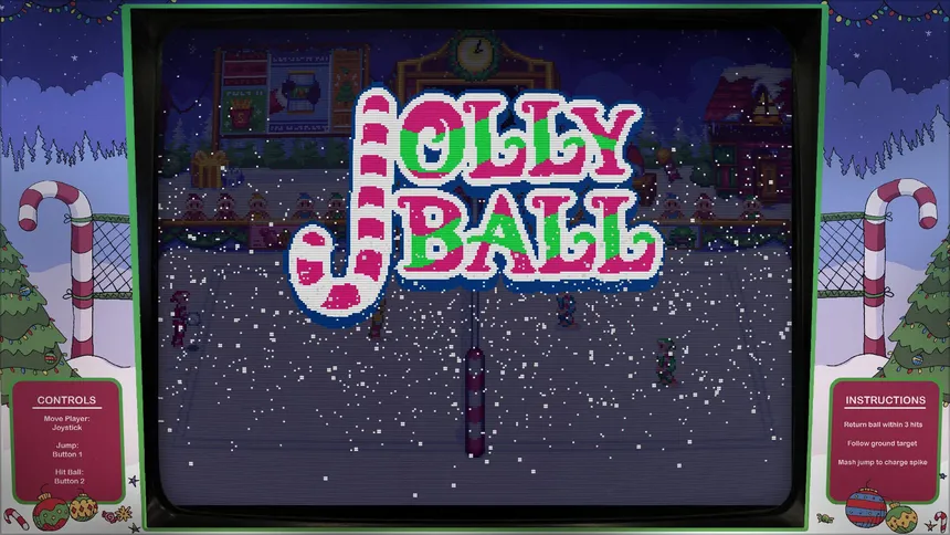 Скриншот 1 к игре Digital Eclipse Arcade: Jollyball