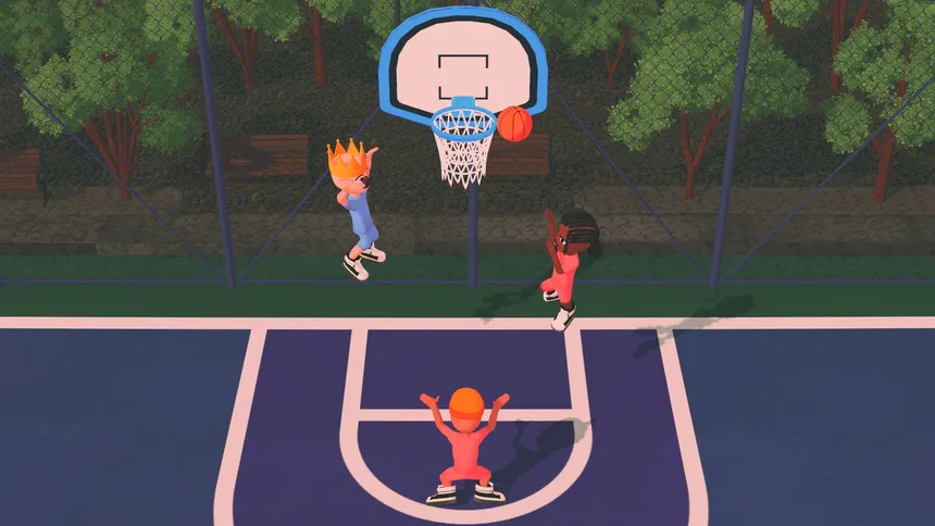 Скриншот 4 к игре Hoop Fighters: Party Basketball