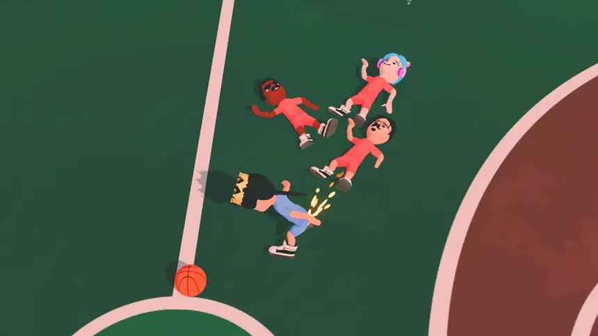 Скриншот 6 к игре Hoop Fighters: Party Basketball