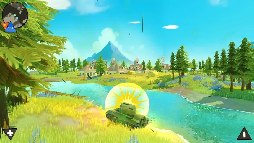 Скриншот 1 к игре Tick, Tank, Boom