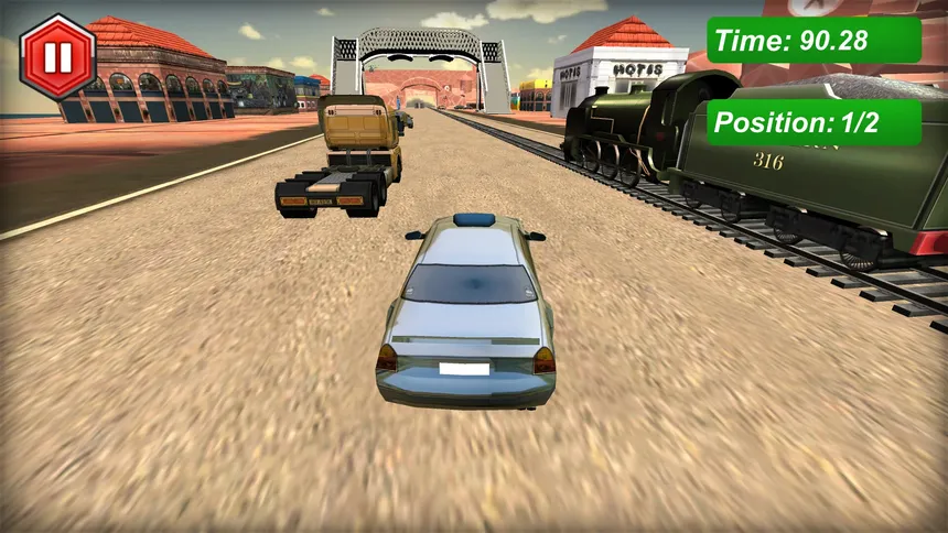 Скриншот 1 к игре Cars vs Train