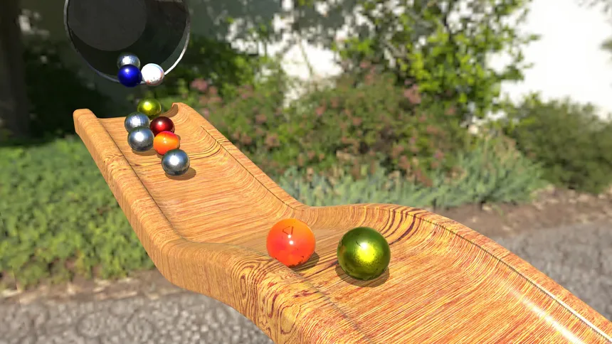 Скриншот 1 к игре Marvelous Marbles