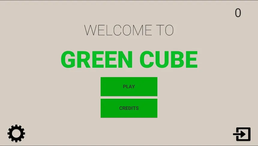 Скриншот 1 к игре Green Cube