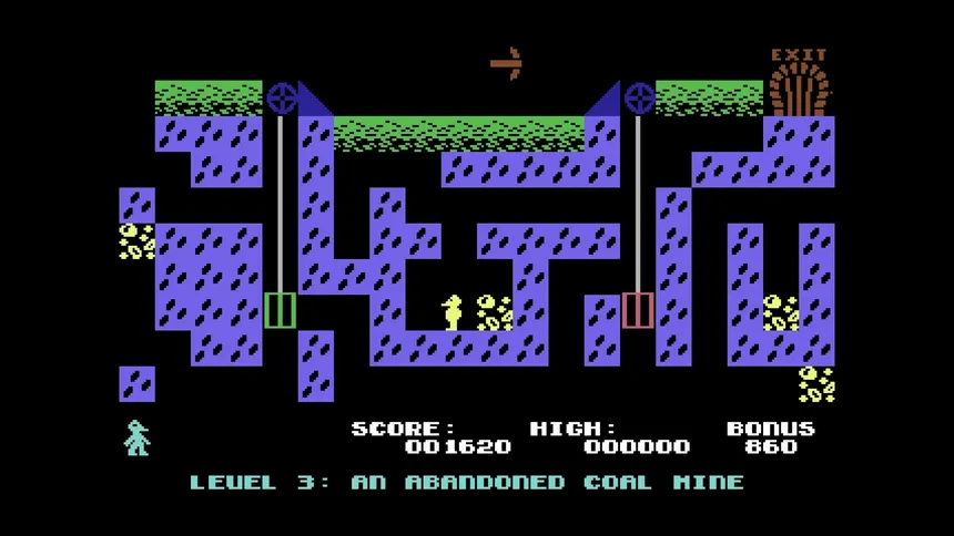 Скриншот 5 к игре Mutant Monty (C64/CPC/Spectrum)