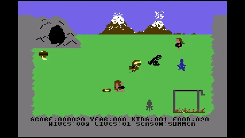 Скриншот 1 к игре B.C. Bill (C64/Spectrum)
