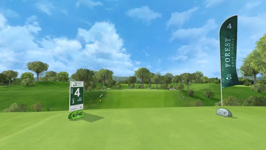 Скриншот 1 к игре Golf 5 eClub