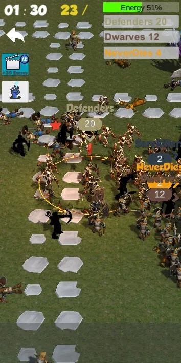 Скриншот 8 к игре Crowd Medieval City War
