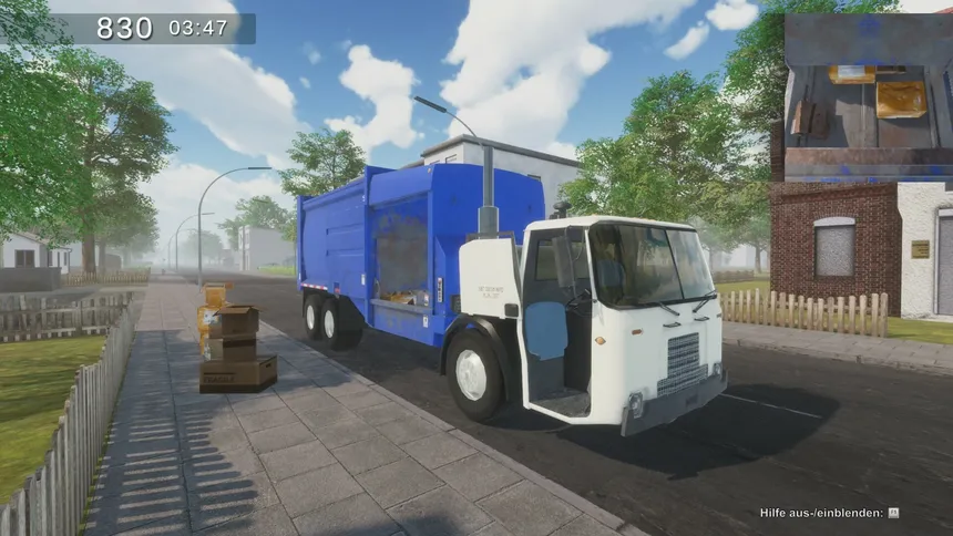 Скриншот 1 к игре Garbage Truck Simulator