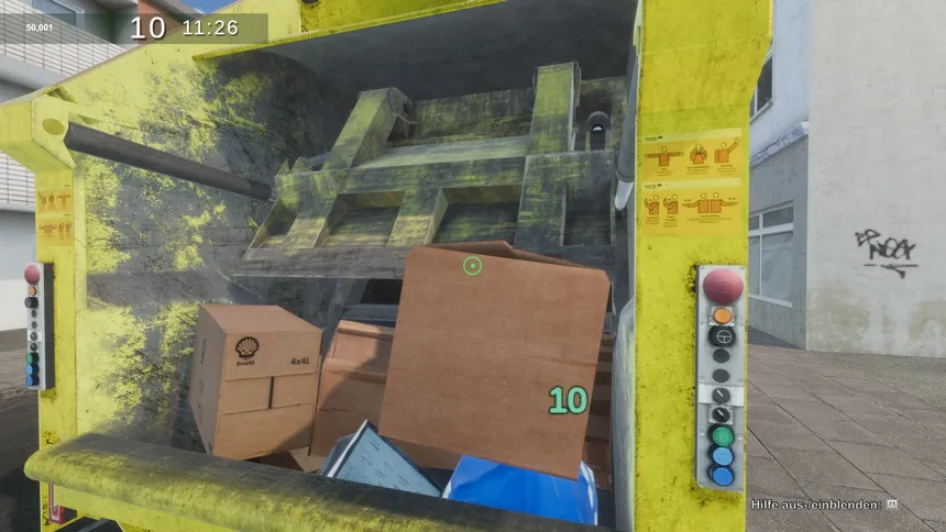 Скриншот 2 к игре Garbage Truck Simulator