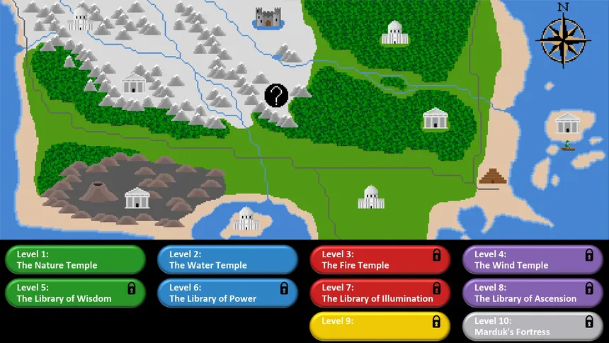 Скриншот 2 к игре Ranger Quest: The Elemental Orbs