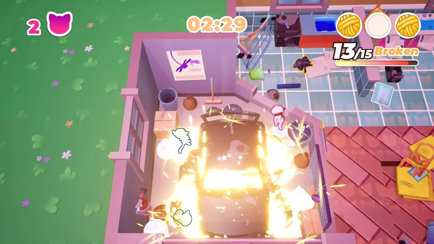 Скриншот 3 к игре Neko Neko Rampage