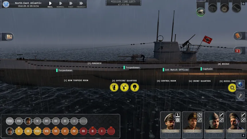 Скриншот 1 к игре U-Boot: The Board Game - Digital Edition