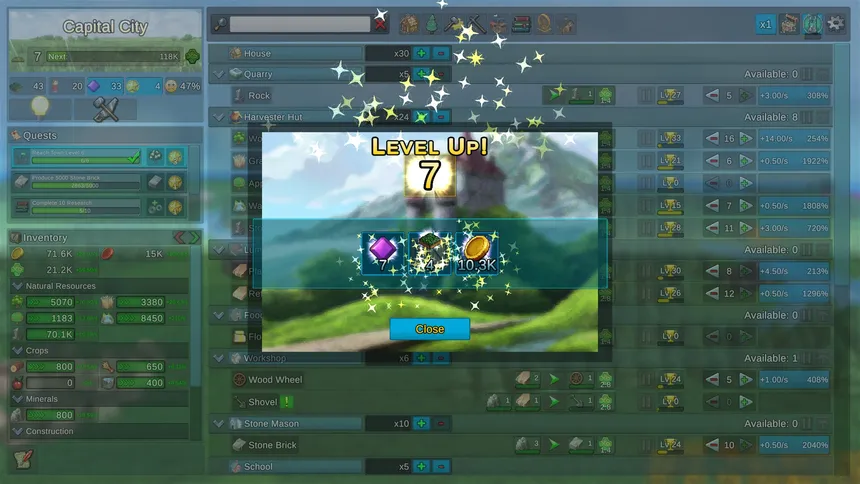 Скриншот 2 к игре Factory Town Idle