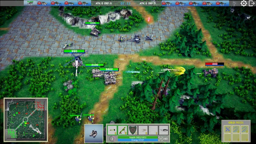 Скриншот 4 к игре Tanks+: new era