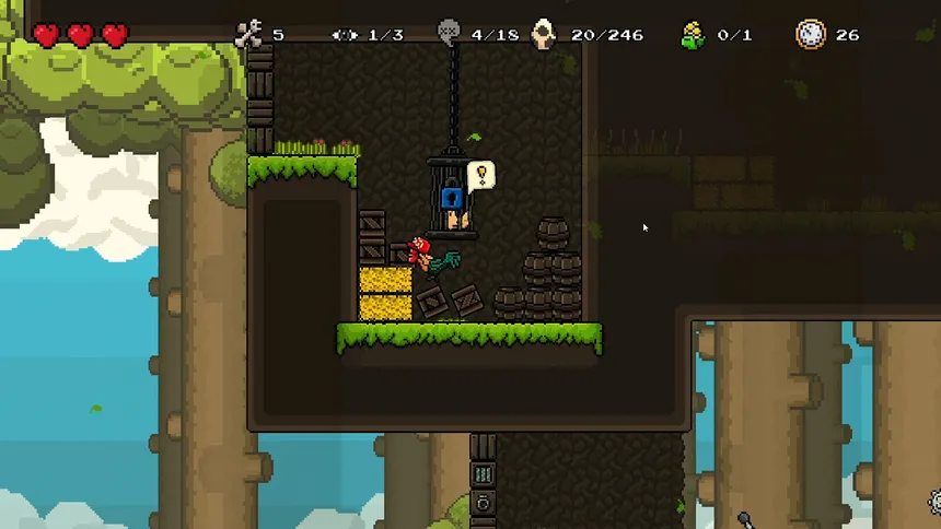 Скриншот 6 к игре Rooster Tale (2D Platformer)