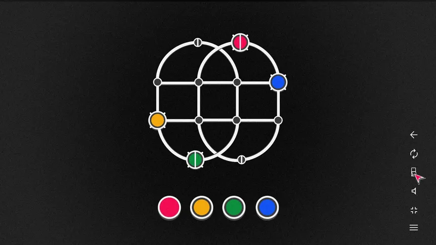 Скриншот 3 к игре Colorful Dotlines