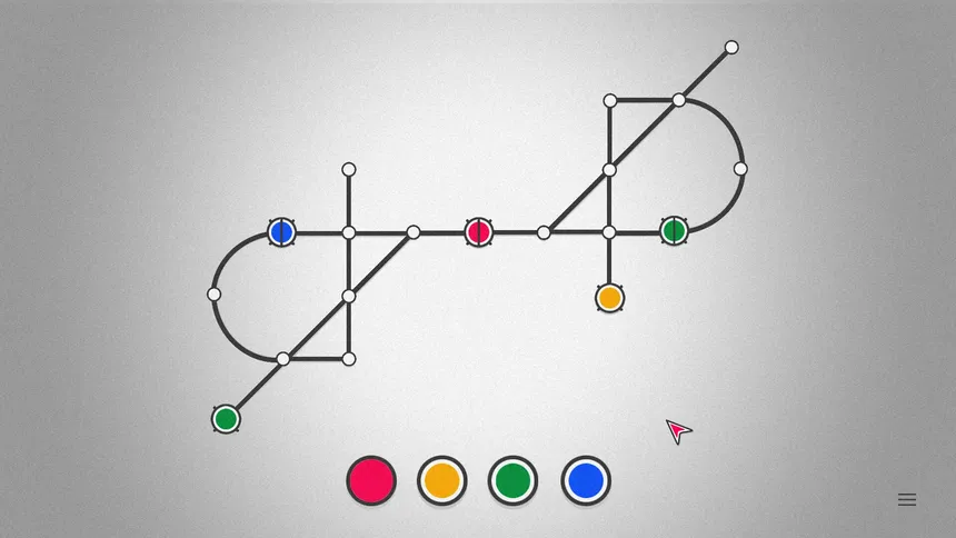 Скриншот 5 к игре Colorful Dotlines
