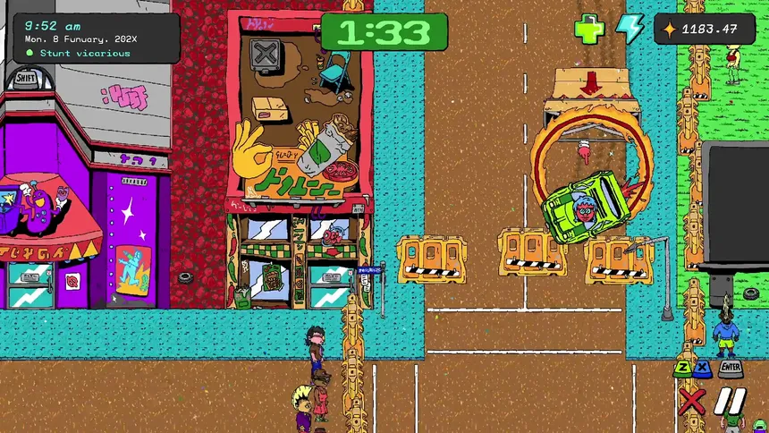 Скриншот 2 к игре Dryft City Kyngs