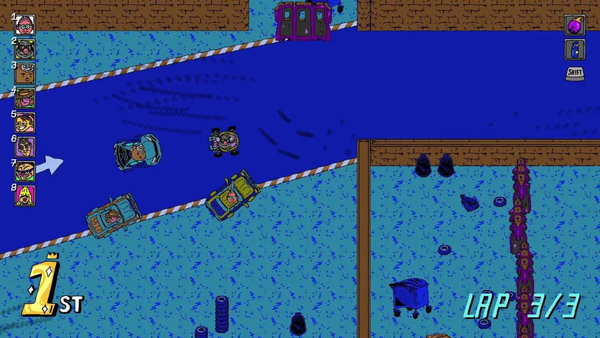 Скриншот 4 к игре Dryft City Kyngs
