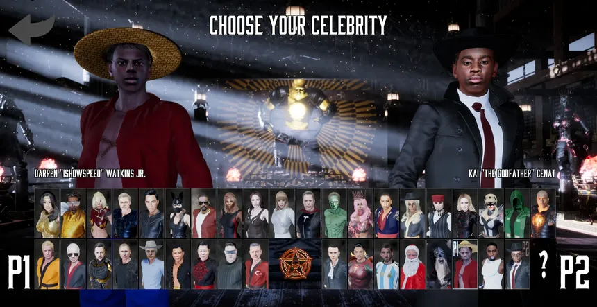 Скриншот 3 к игре Celebrity Kombat